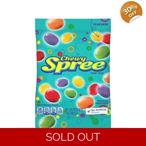 Chewy Spree 340g Bag - American Candies